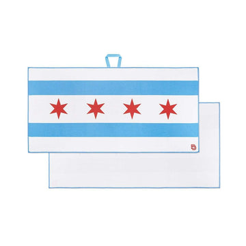 Chicago Flag - Players Towel